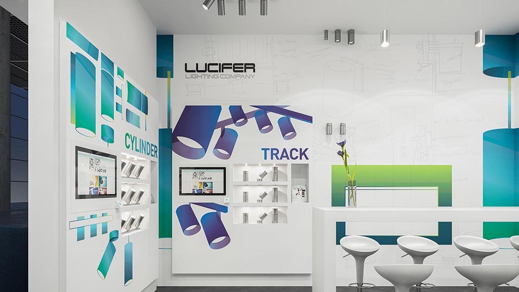 Gensler 打造 Lucifer 照明展位，展现极简高性能设计理念-5