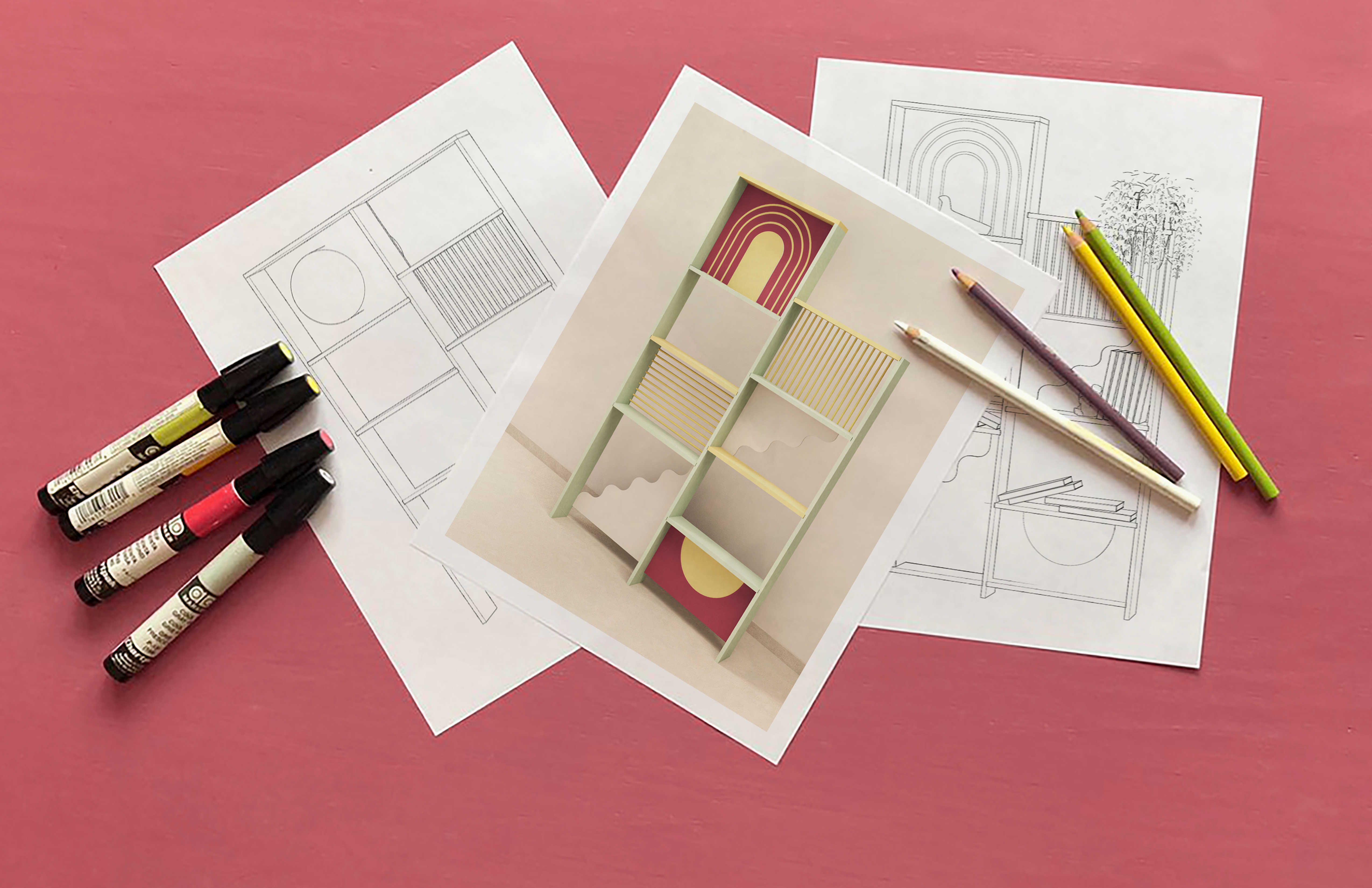 Renaissance Bookcase-2