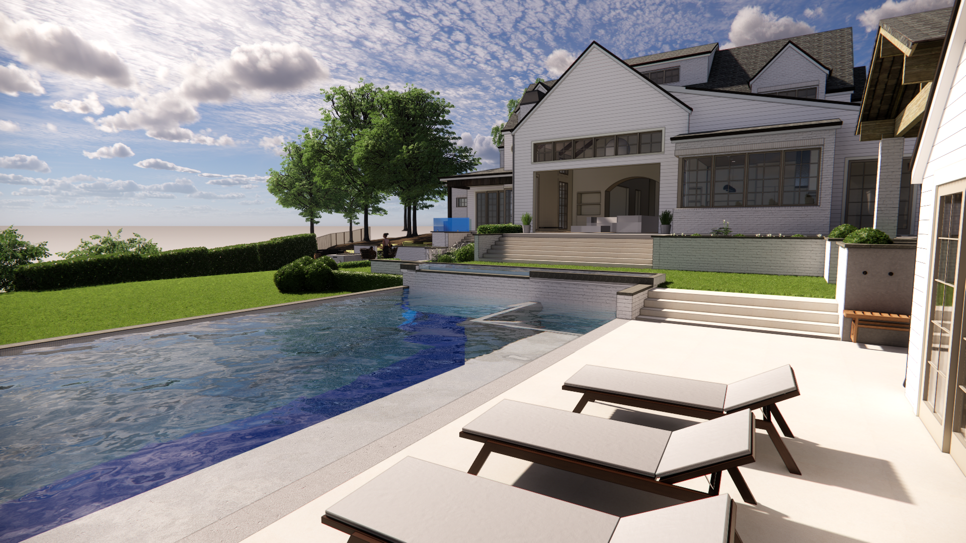 Burlingame住宅景观设计-0