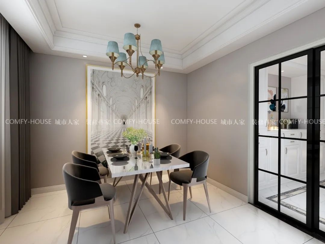 150㎡现代简约,低调奢华空间设计-16