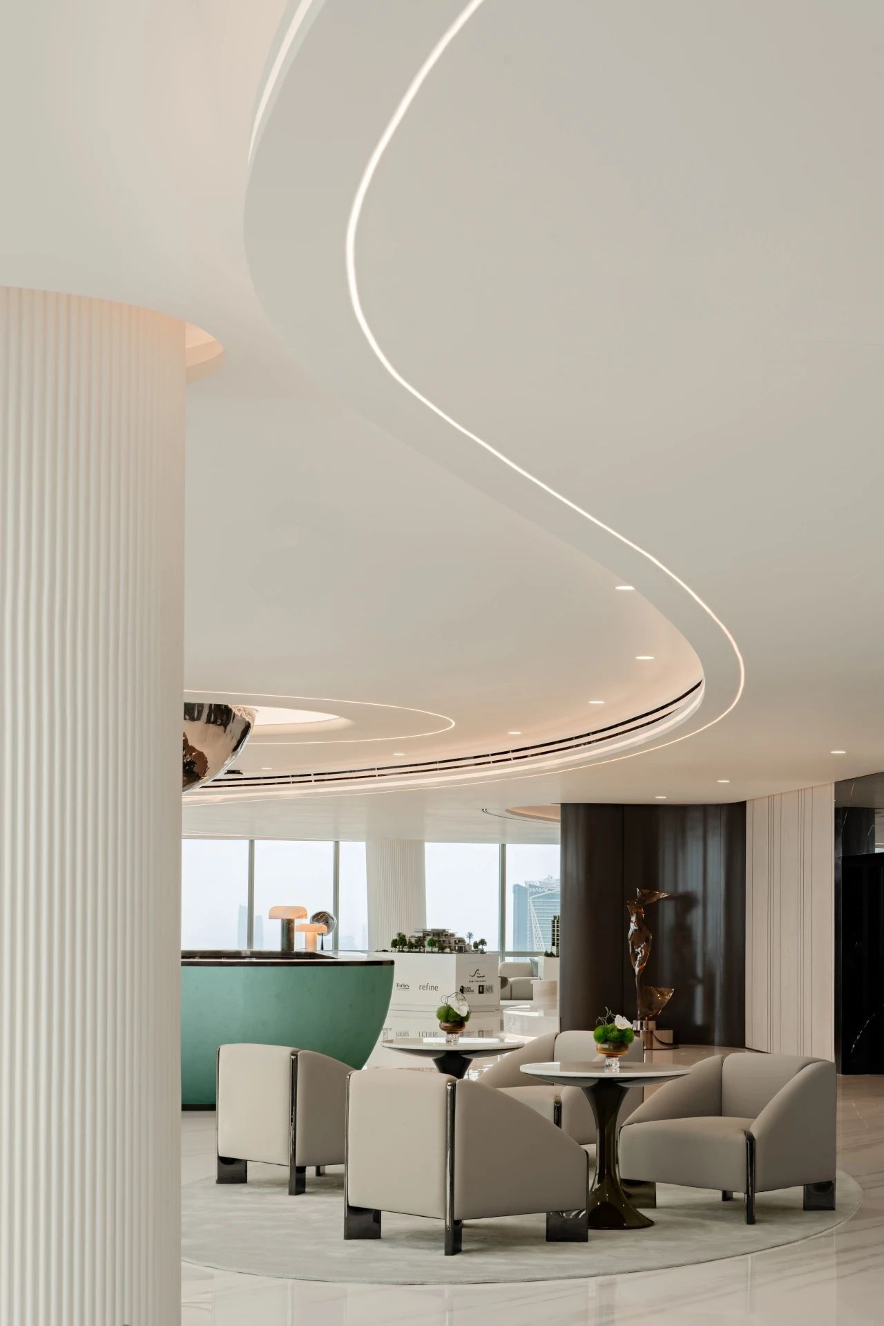 DUBAI Refine天际总部丨阿联酋迪拜丨ZND之恩设计-27