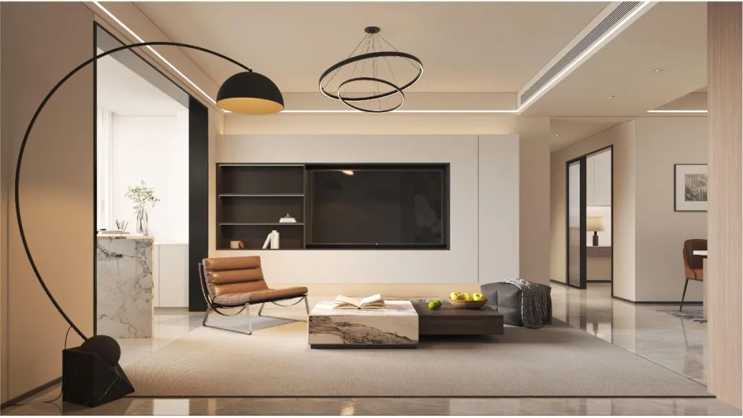 西安万熙天地意式轻奢家居设计丨中国西安丨西安大小空间设计-10