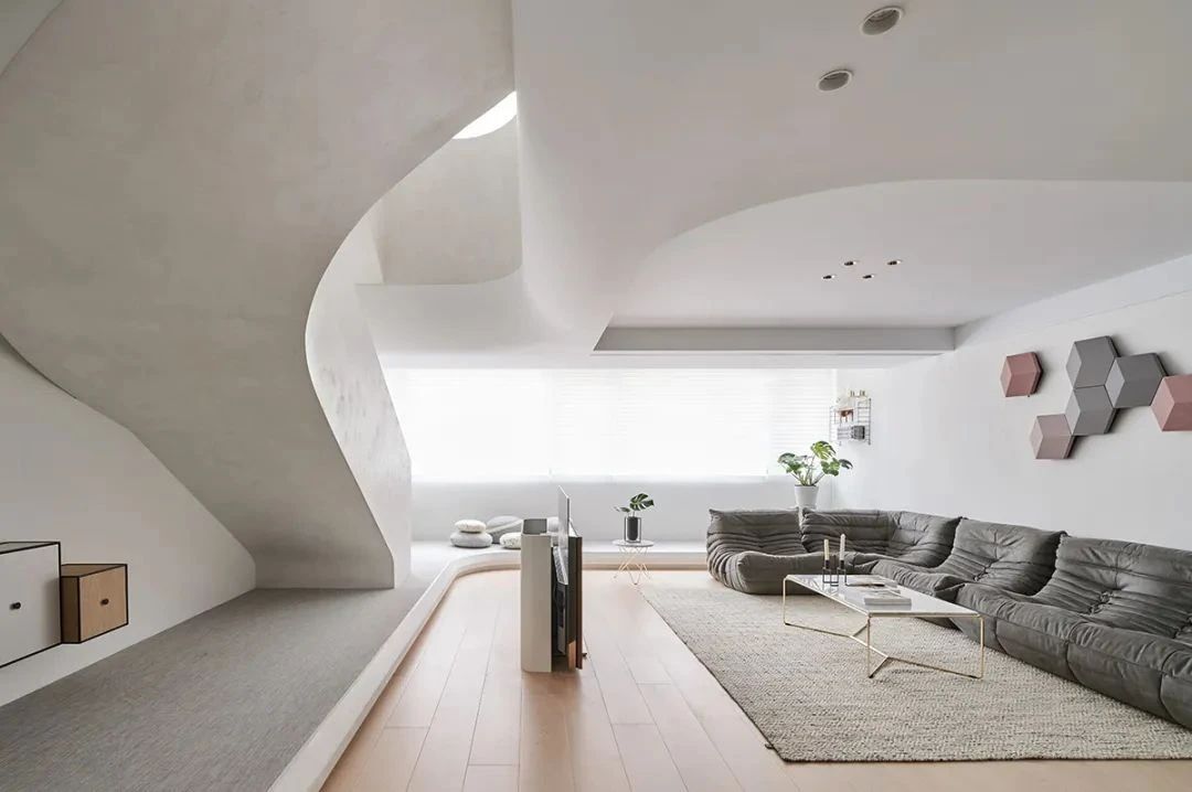 270㎡奶白色豪宅,静谧亲子之家丨北鸥设计-24