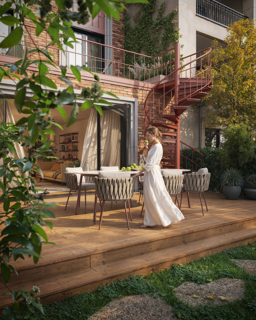 Brick Courtyard House | Barcelona-4