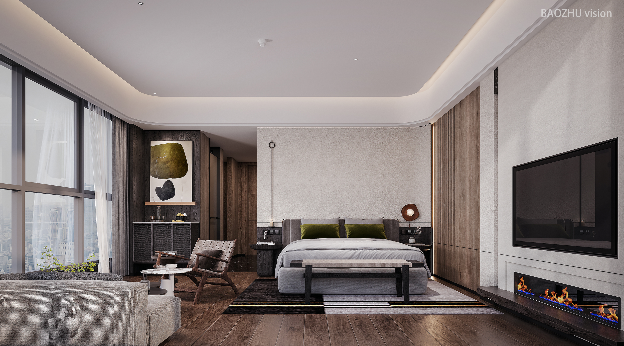 温德姆酒店客房-23