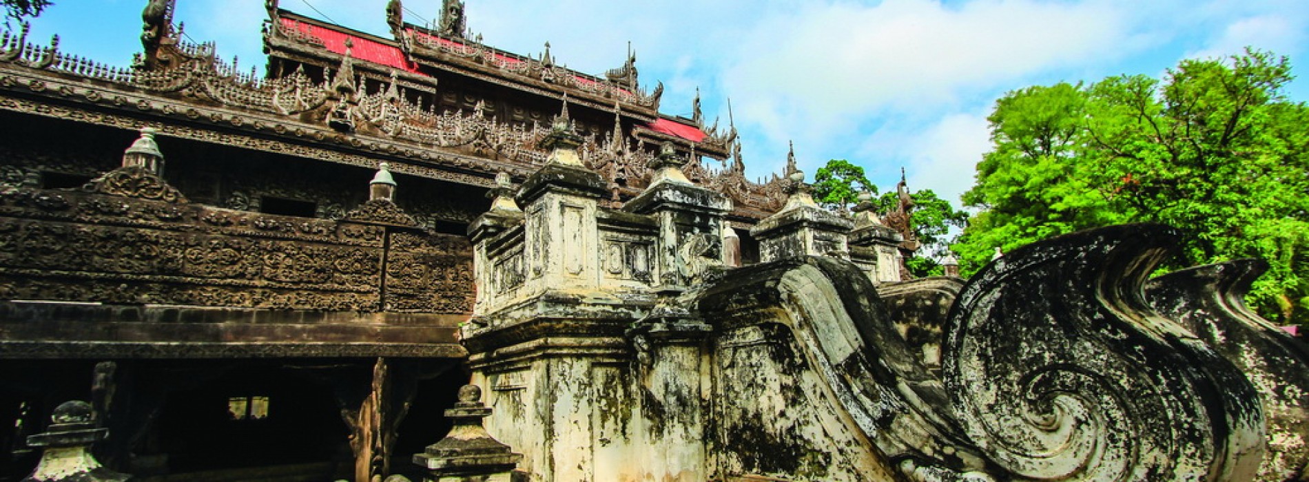 Shwenandaw 柚木寺院丨缅甸-0