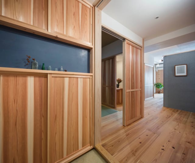 塔楼公寓自然素材翻新项目丨日本神奈川丨一级建筑师事务所Bois设计室藤田敦子-16