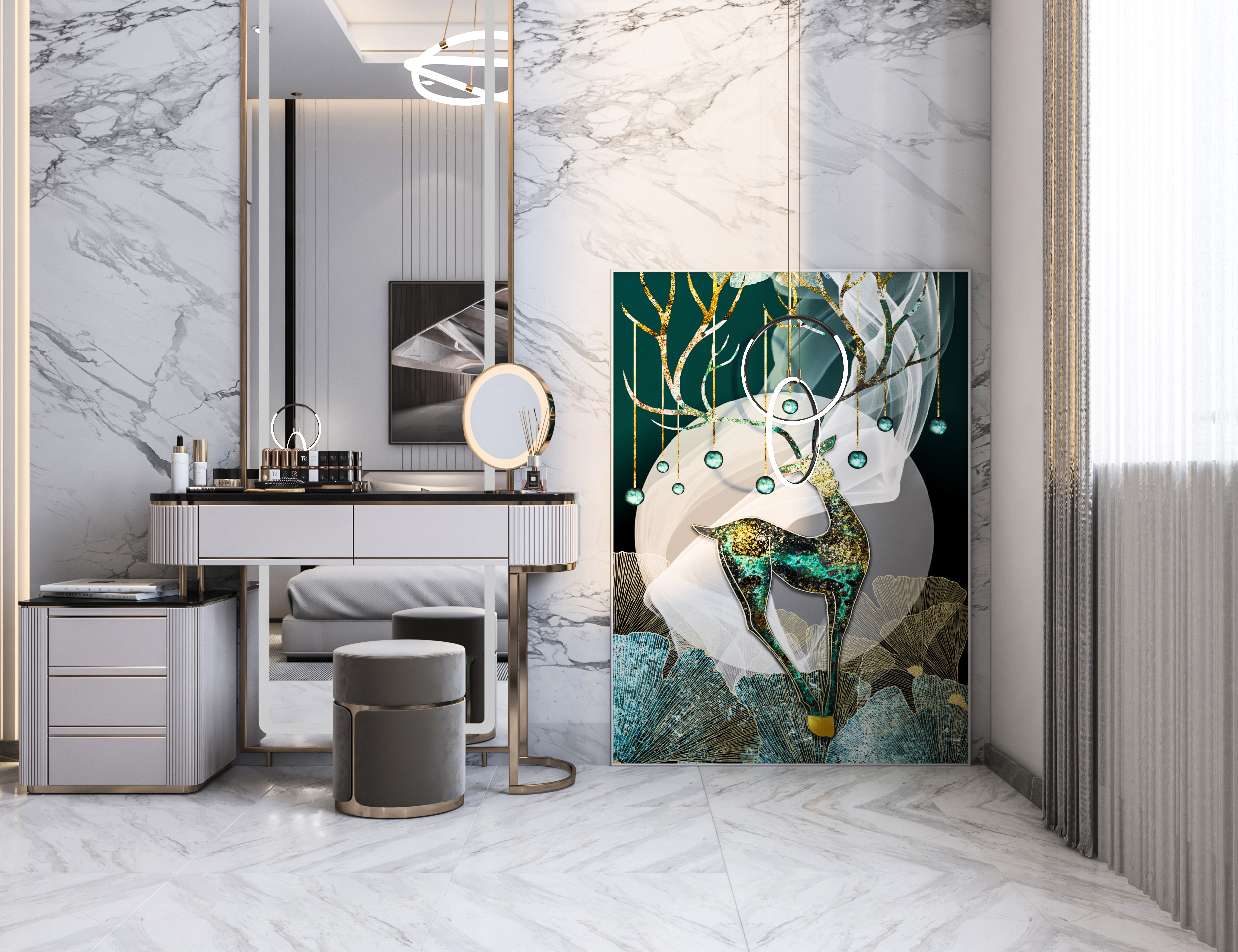 Master room design in Saudi Arabia-5