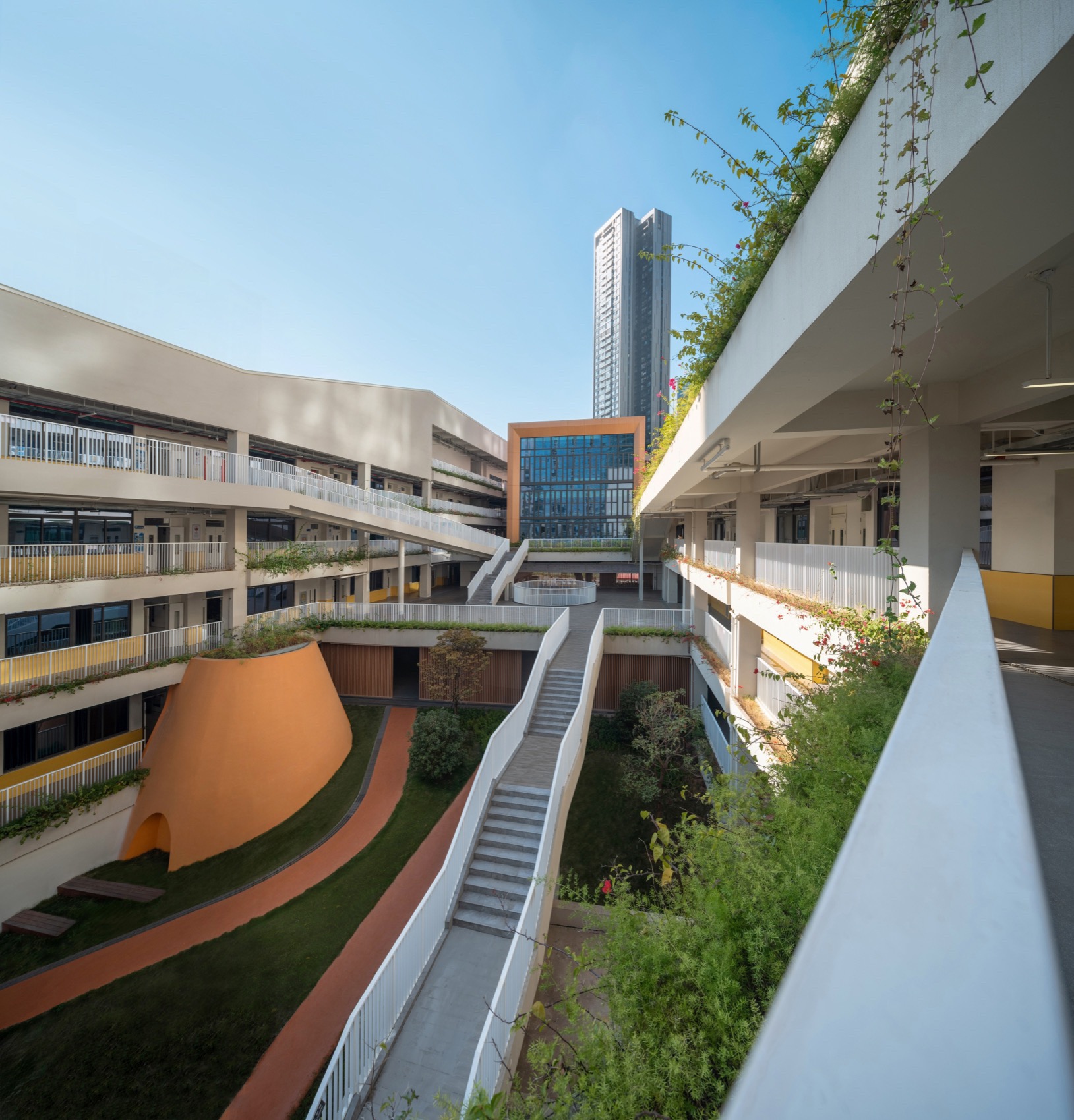 深圳市龙华区清泉外国语学校初中部丨中国深圳丨深圳市一境建筑设计有限公司-40