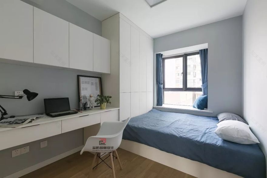 齐门人家 109m² | 原木海蓝,独享自由时光-36