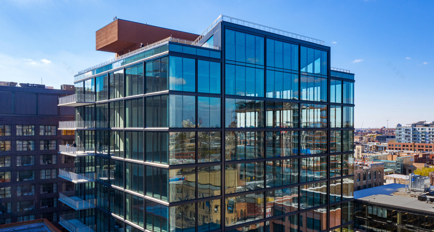 芝加哥 Fulton East 健康办公楼丨美国芝加哥丨Lamar Johnson Collaborative-14