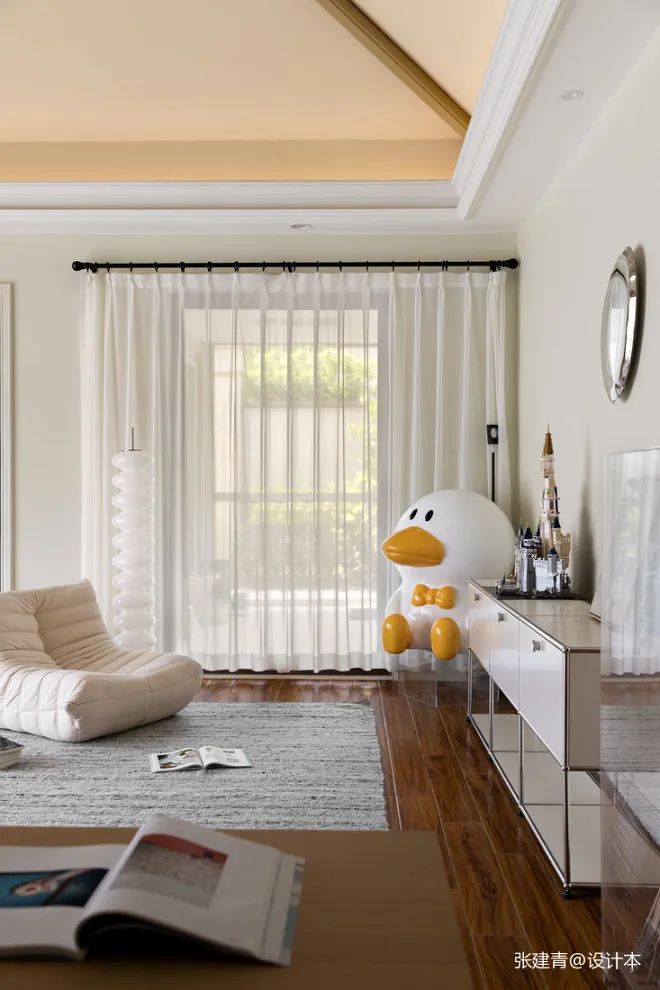 宠物博主用30万装完280㎡别墅？！3猫1可达鸭的智能理想家-47