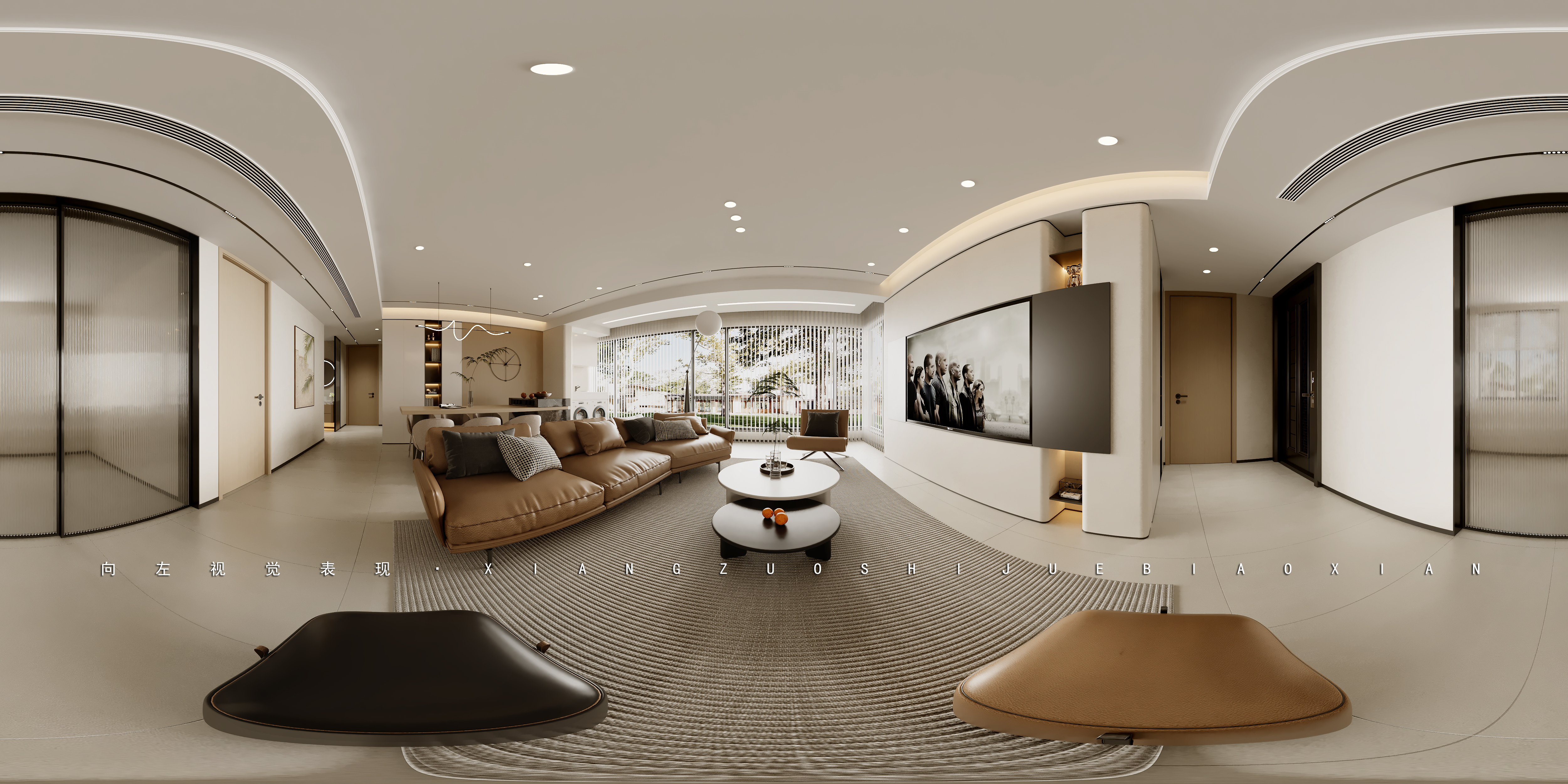 奶油风效果图案例-7