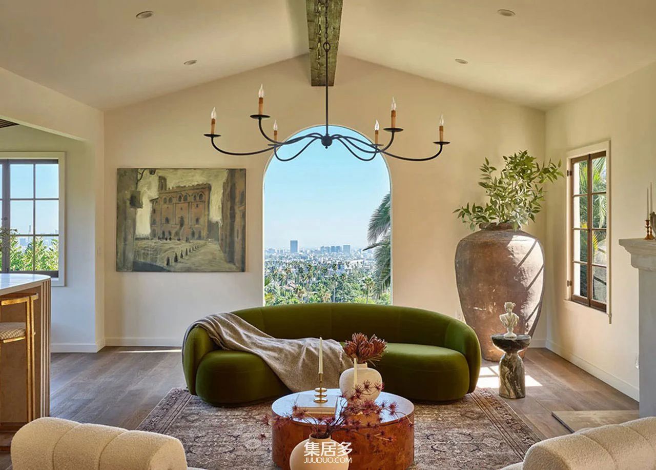 加州传统别墅现代内饰设计丨美国-8