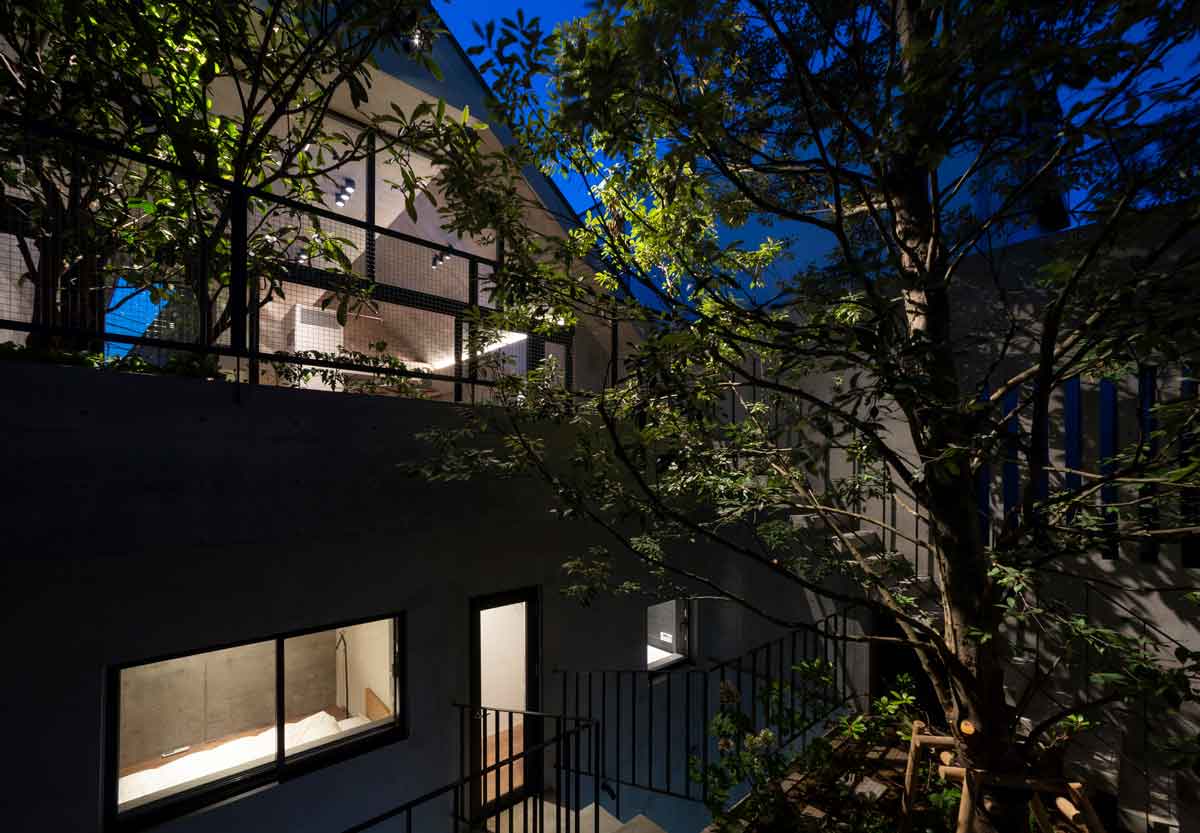 Concrete Shell House 混凝土壳住宅丨IKAWAYA Architects-4