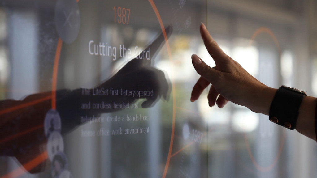 智慧交互,传承未来——Plantronics 总部历史墙设计-6