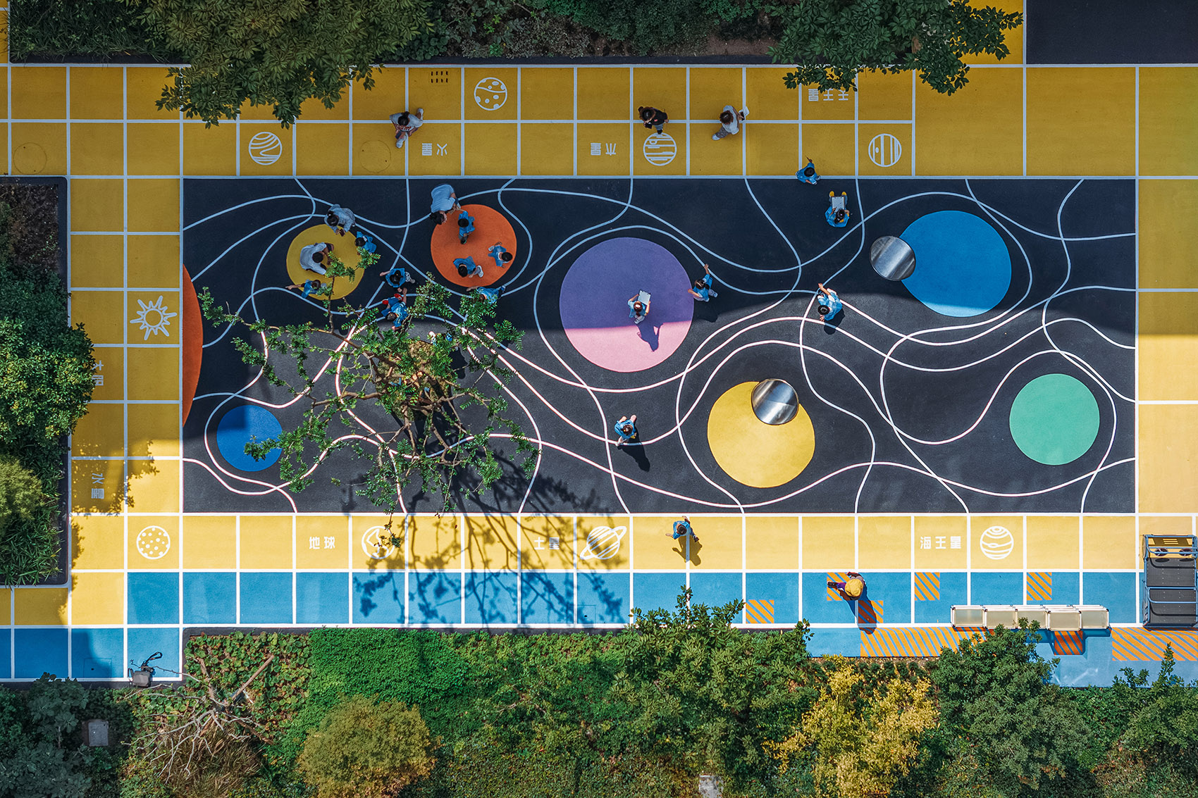 飞行棋幼儿园（上海市徐汇区科技幼儿园文定园景观提升）丨中国上海丨VIA维亚景观-122