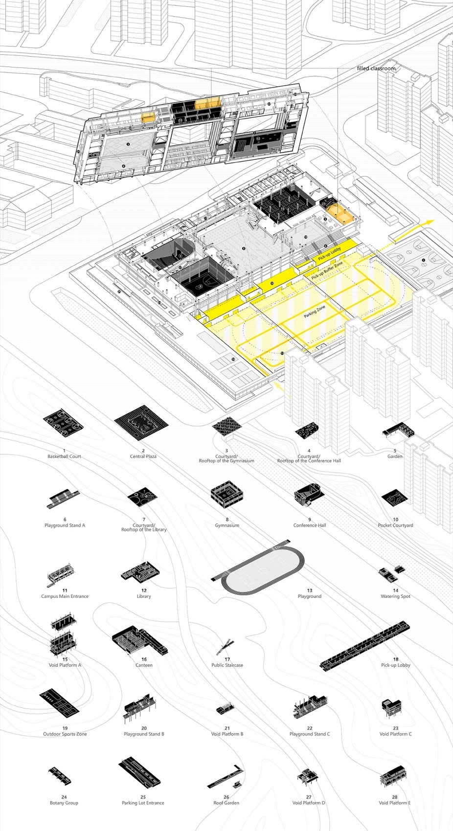 仙林学校丨中国南京丨雁飞建筑事务所-104
