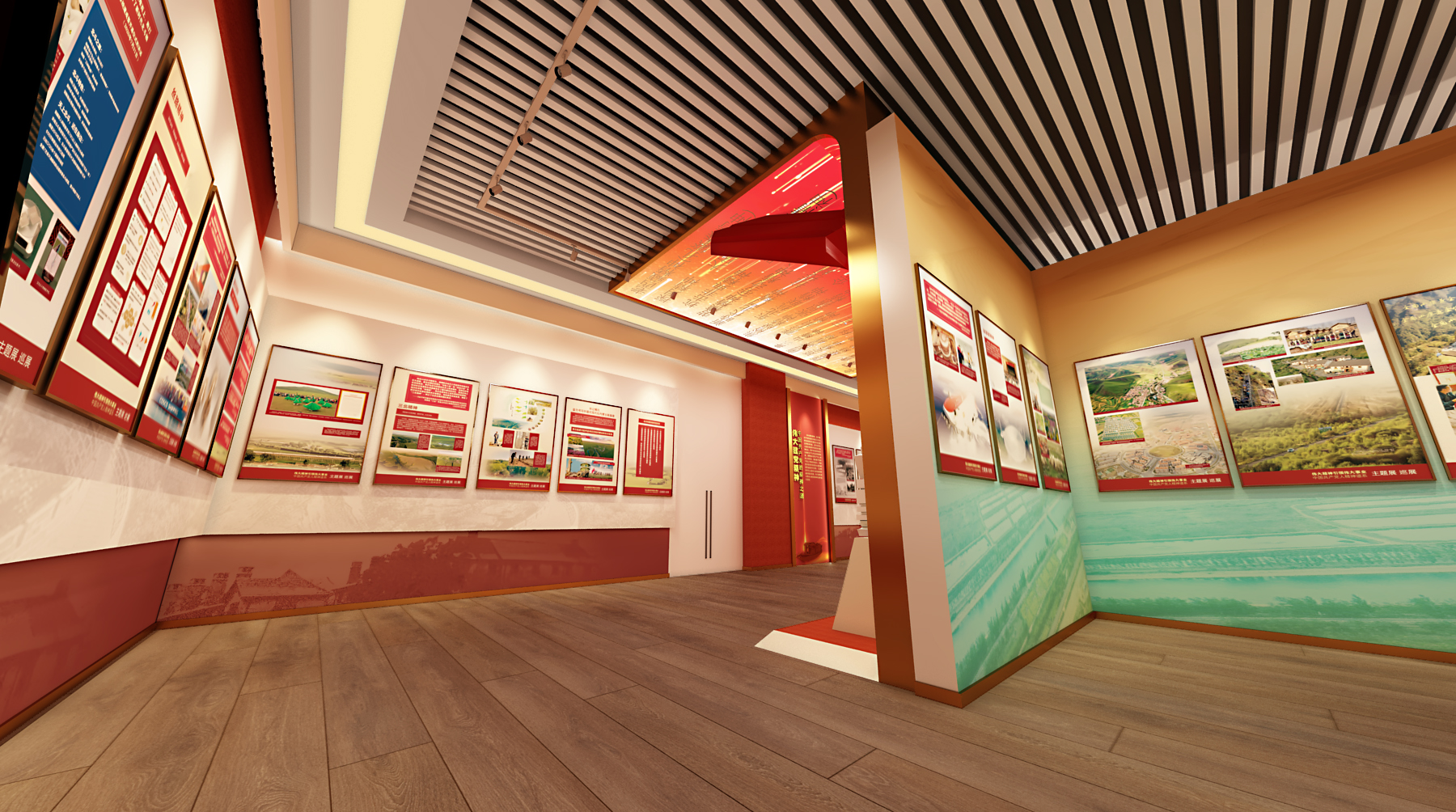 伟大精神党建展厅-5