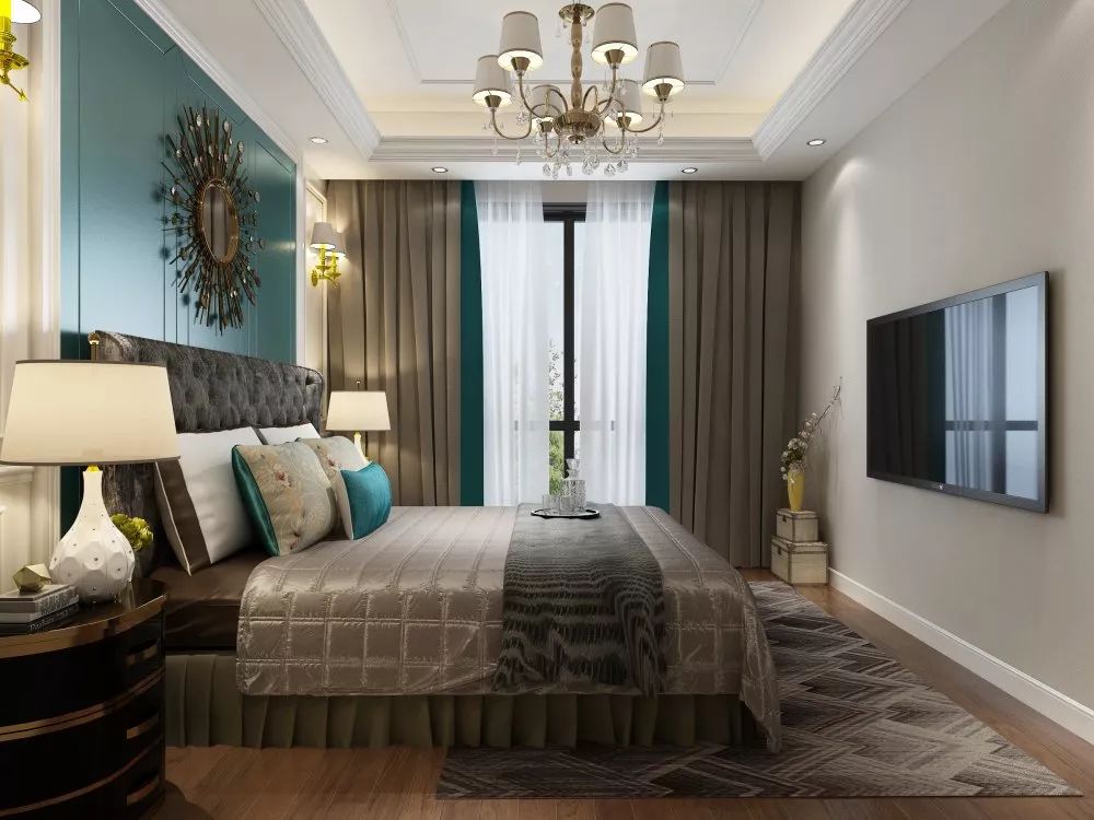 简欧风网红样板房,打造优雅舒适生活空间-55