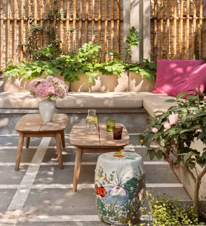 诗画般的庭院卡座设计-41