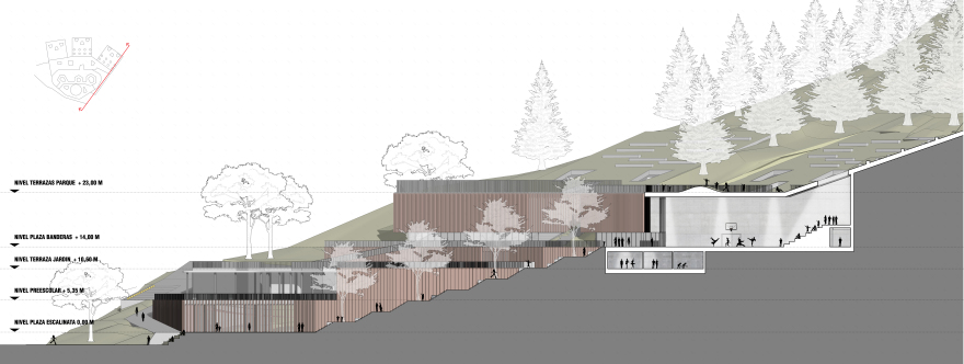 学前教育中心和女性健身房设计竞赛丨哥伦比亚-43