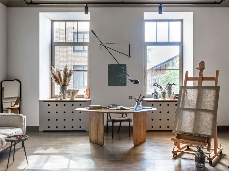 Студия керамики с атмосферой природы в Петербурге: проект бюро «Юдин & Новиков»-18