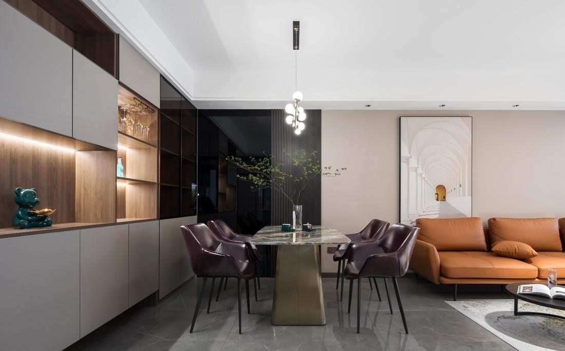 平层丨【观致国际设计】让温馨与时尚不期而遇-0