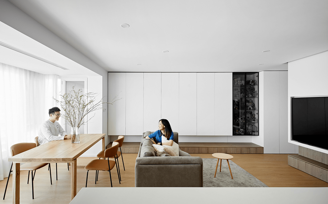 100㎡简约公寓丨辰境设计,界末空间设计-0