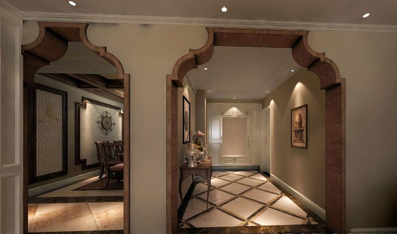 恒大华府180平美式精致家居设计-13