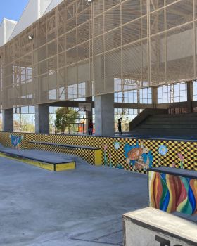 花园阴影 · 沙漠城市的公共空间基础设施丨墨西哥