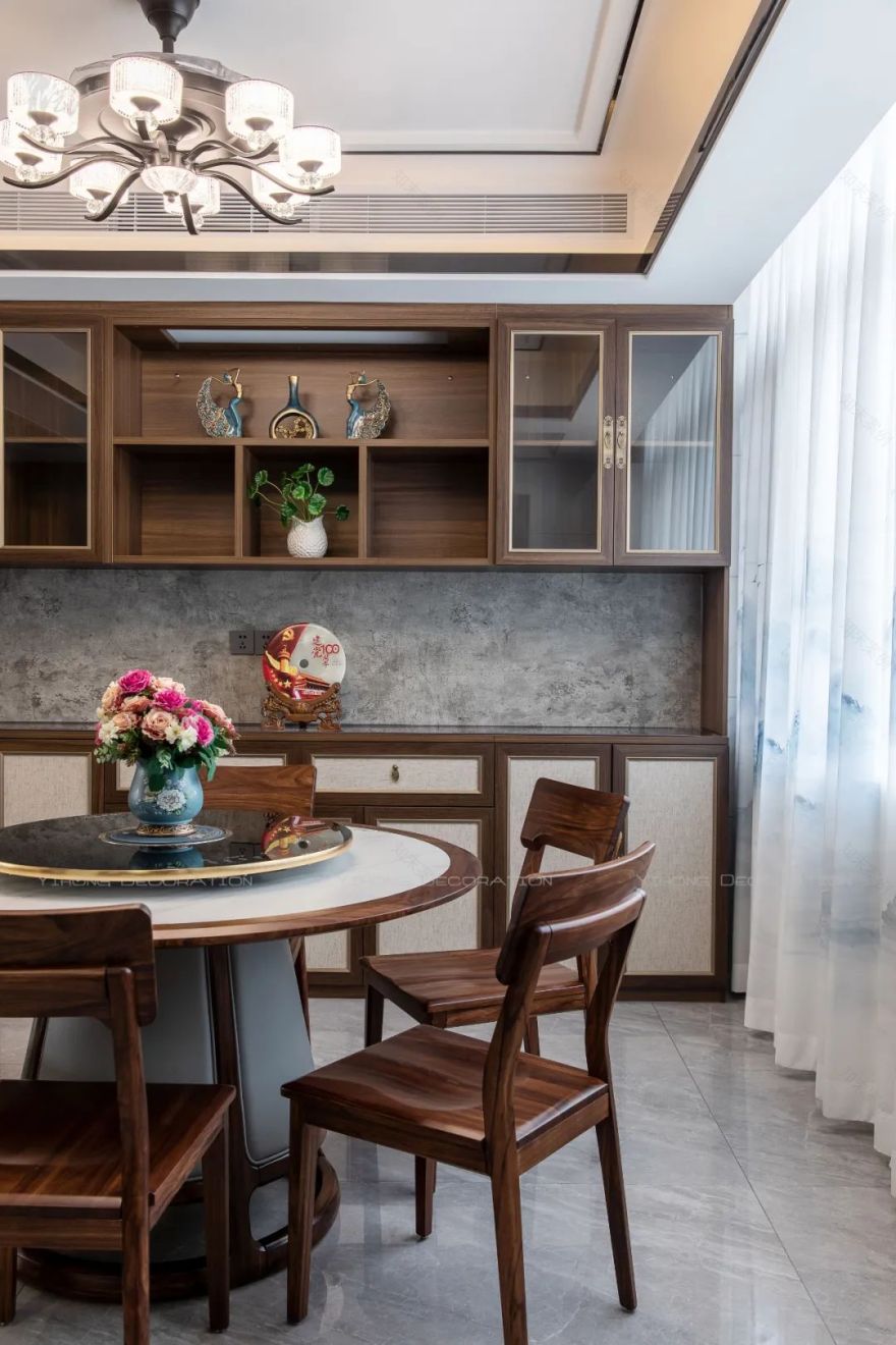 现代江南 · 140㎡新中式圈椅的现代演绎丨中国广州丨艺鸿装饰-29