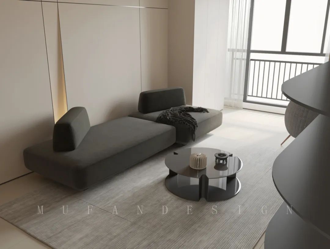 极简生活,宁静致远·上海某两居室公寓设计丨中国上海丨木梵设计-11