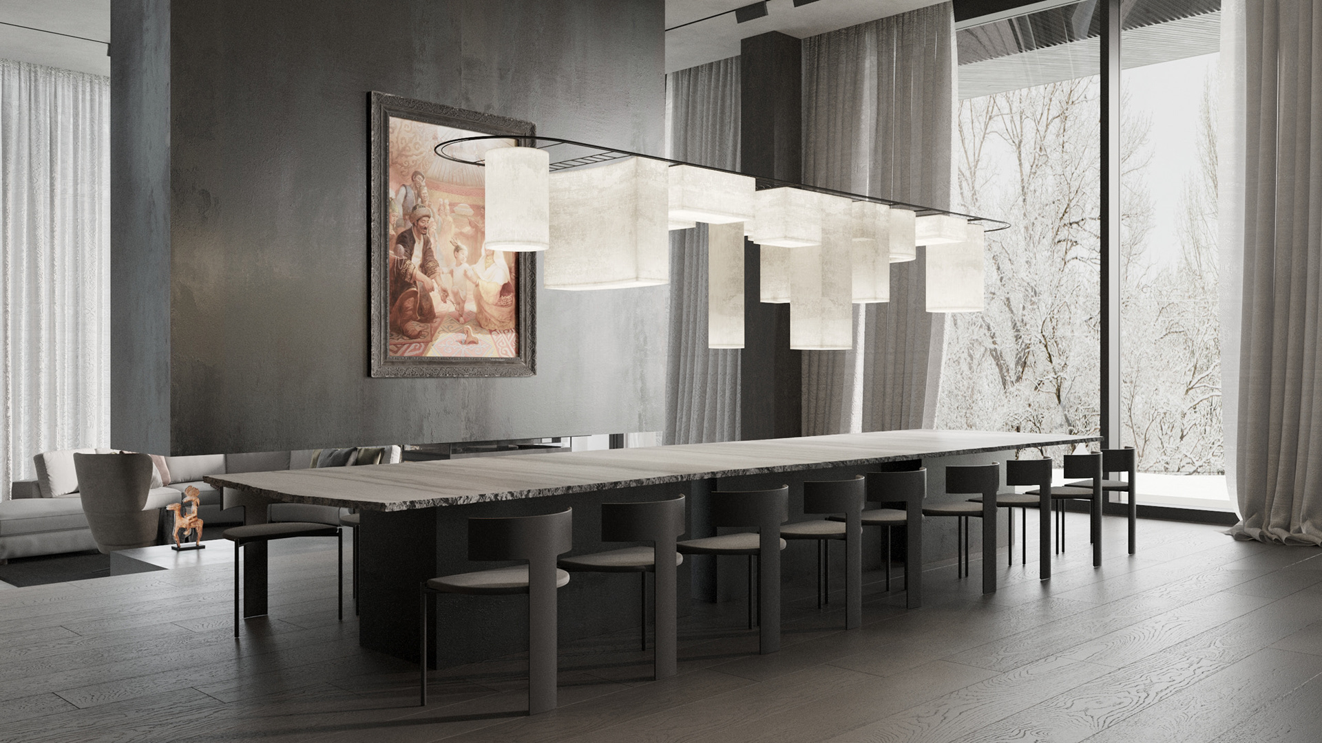 奥维拉别墅(注:AO无明确固定含义,这里音译为奥,若有特定背景信息,AO可能有更合适的译法) 丨哈萨克斯坦-19