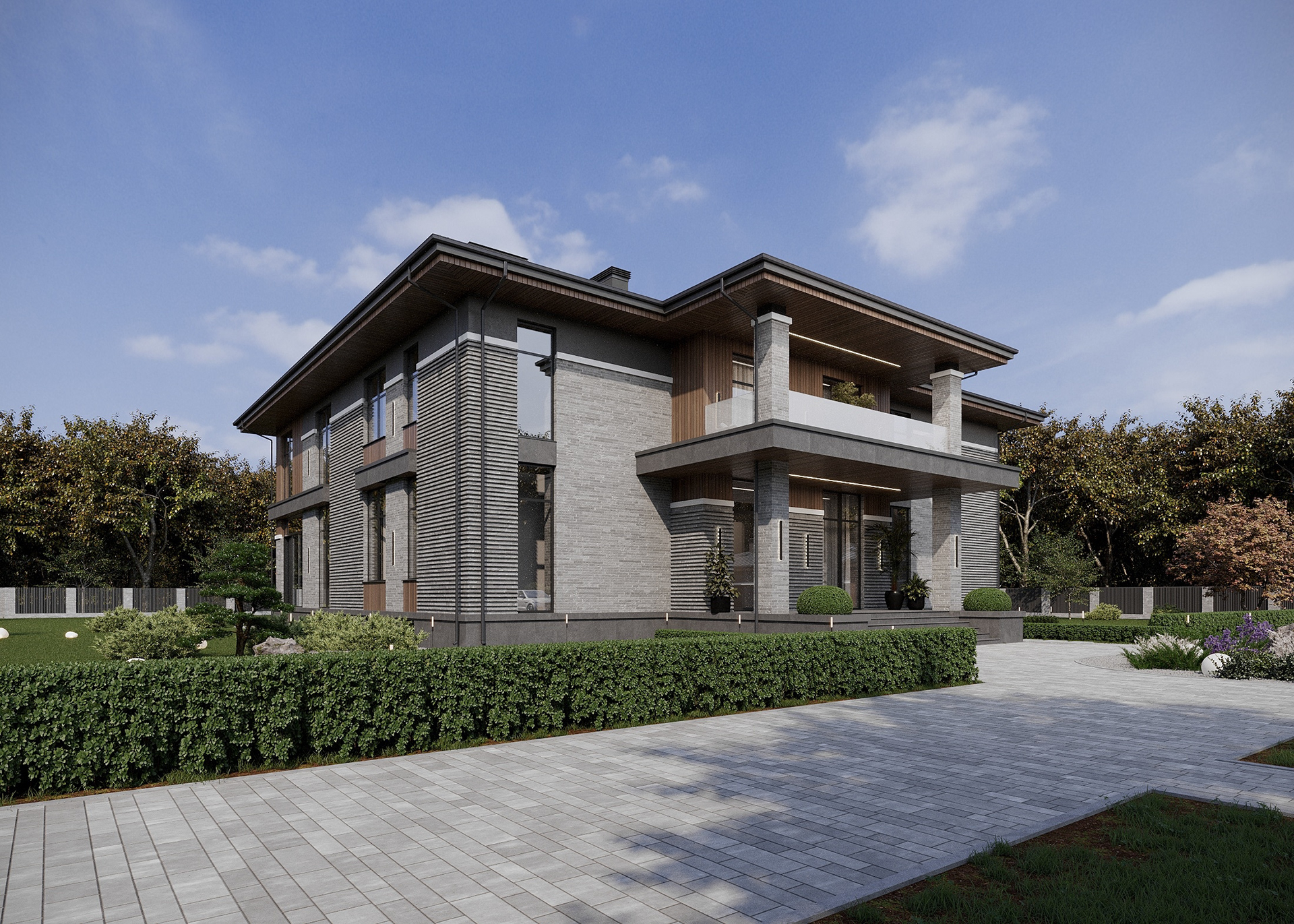 Проект дома площадью 976 м²​​​​​​​-2