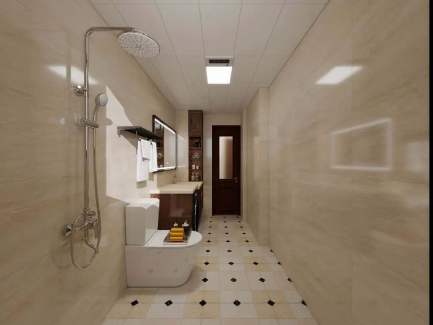 冶金小区|140㎡三居室新中式案例-45