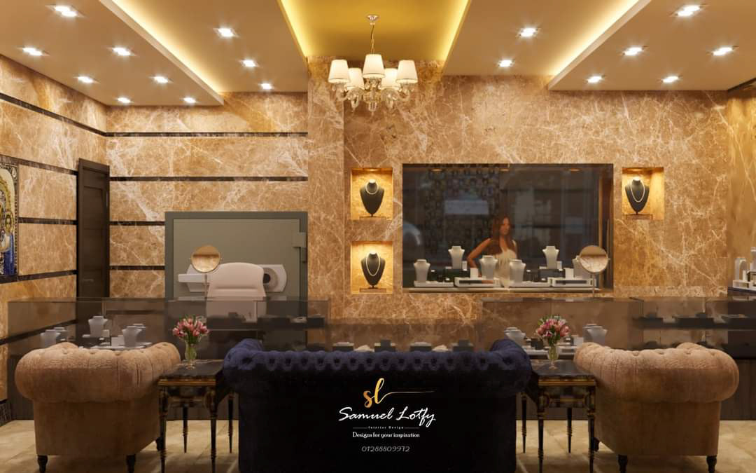 Anastasiya Gushchina丨珠宝店丨Jewelry store design丨埃及-3