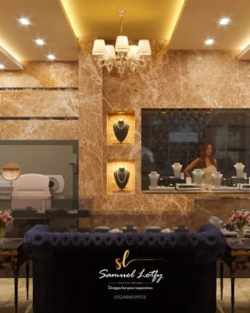 Anastasiya Gushchina丨珠宝店丨Jewelry store design丨埃及