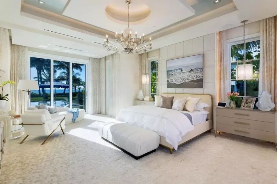 佛罗里达海滨豪宅:6卧11卫的阔绰海滩庄园-50