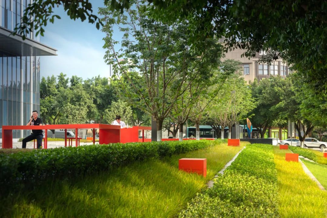 重庆两江新区互联网产业园景观提升项目丨中国重庆丨重庆道合园林景观规划设计有限公司-2