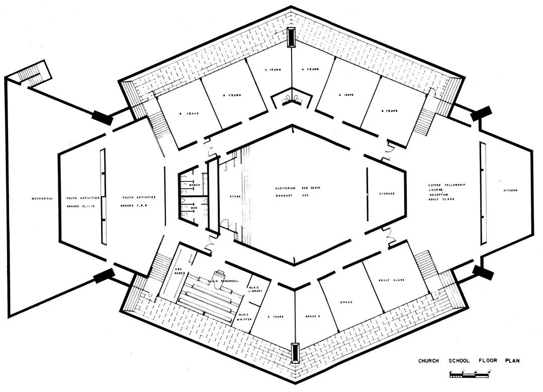 麻省理工学院教堂丨美国丨Eero Saarinen-51