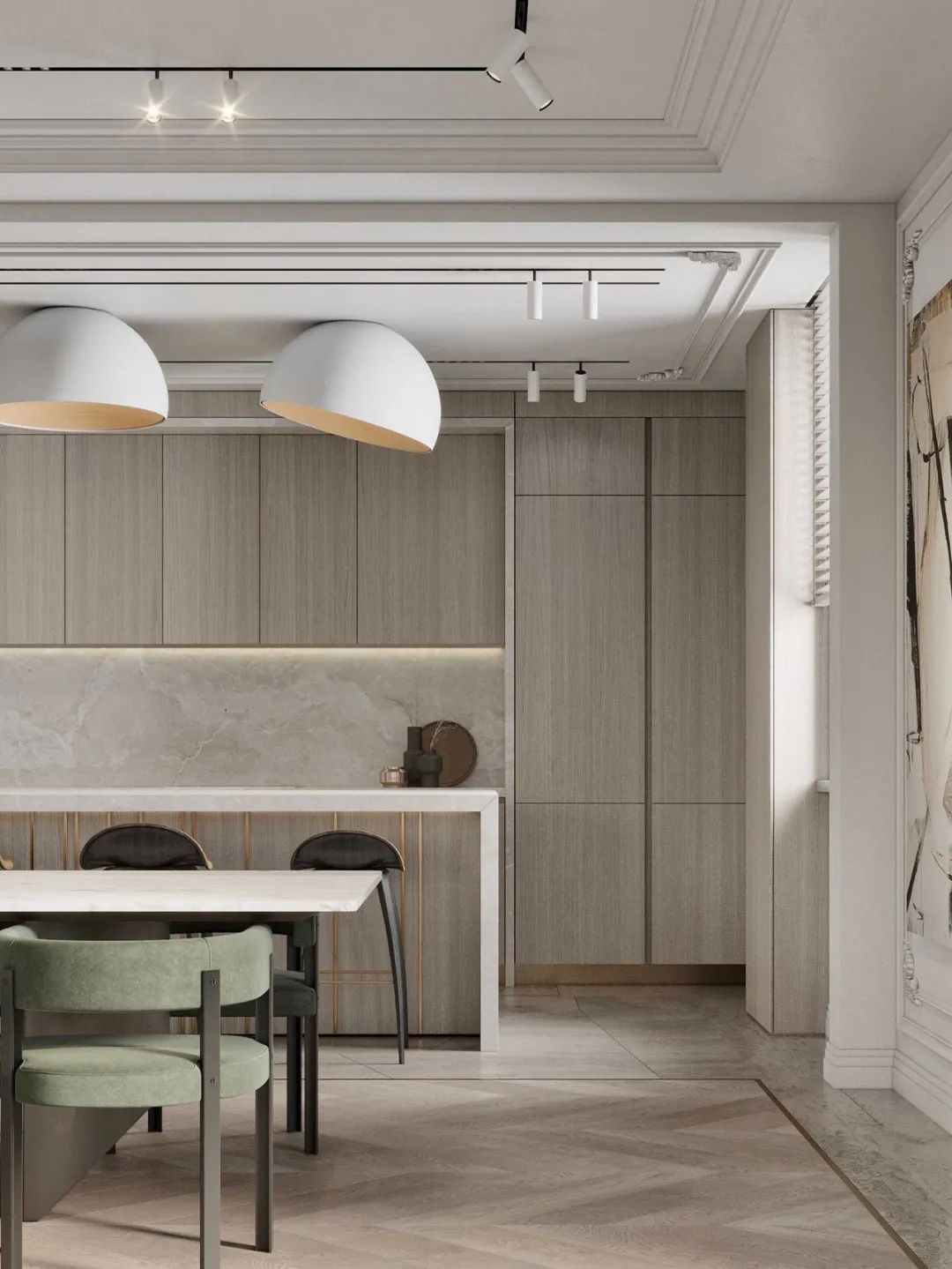 中性经典六口之家丨Ab Architects-12