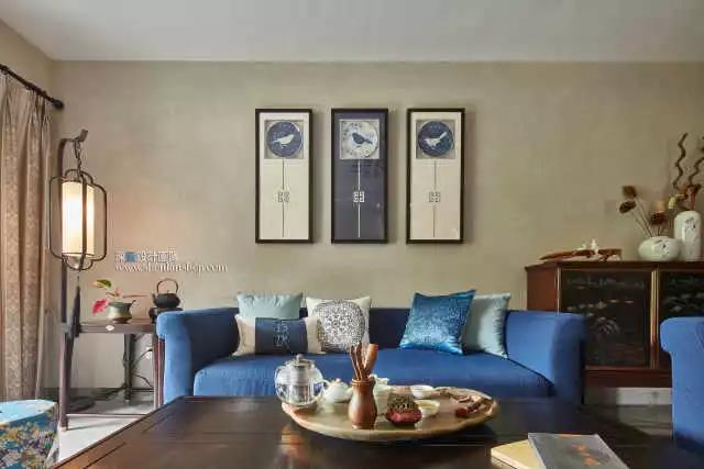 墨韵沉香——85㎡ 简约中式风-0