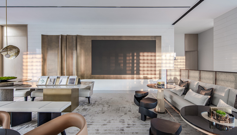 湖居者的生活图鉴 · 南昌九颂大唐山湖印售楼部丨中国南昌丨广州奥迅室内设计有限公司-17