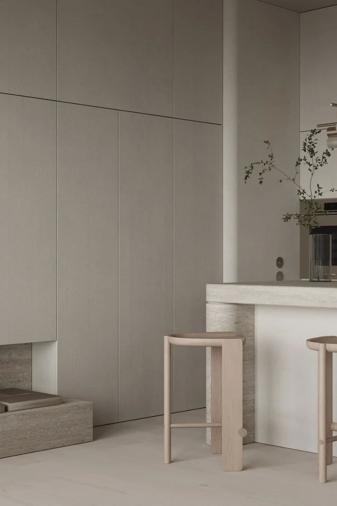 奶油色调温润家居丨Zeworkroom Studio-19