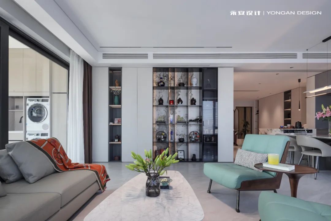 永安设计·瑧山海190m²|当中国元素遇上极简风-90