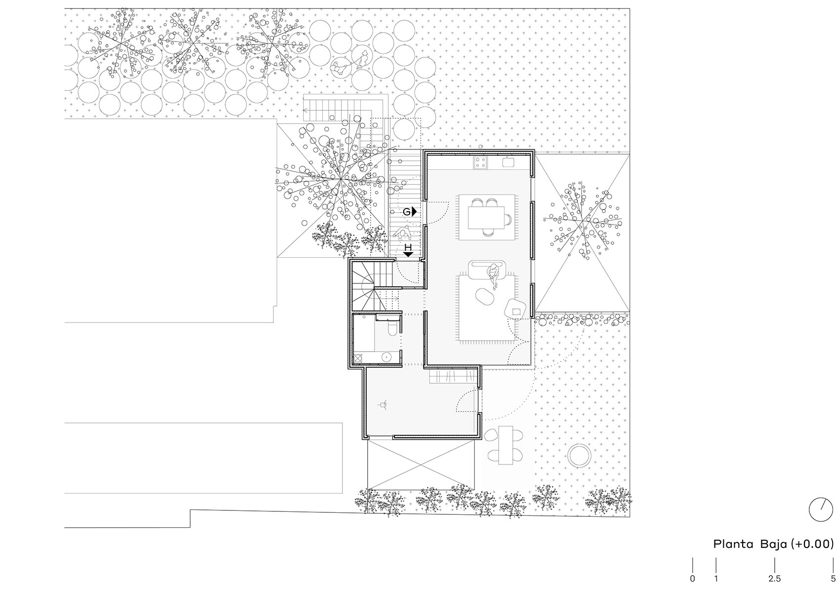 板网球场住宅丨西班牙马德里丨Nuñez Ribot Arquitectos-27