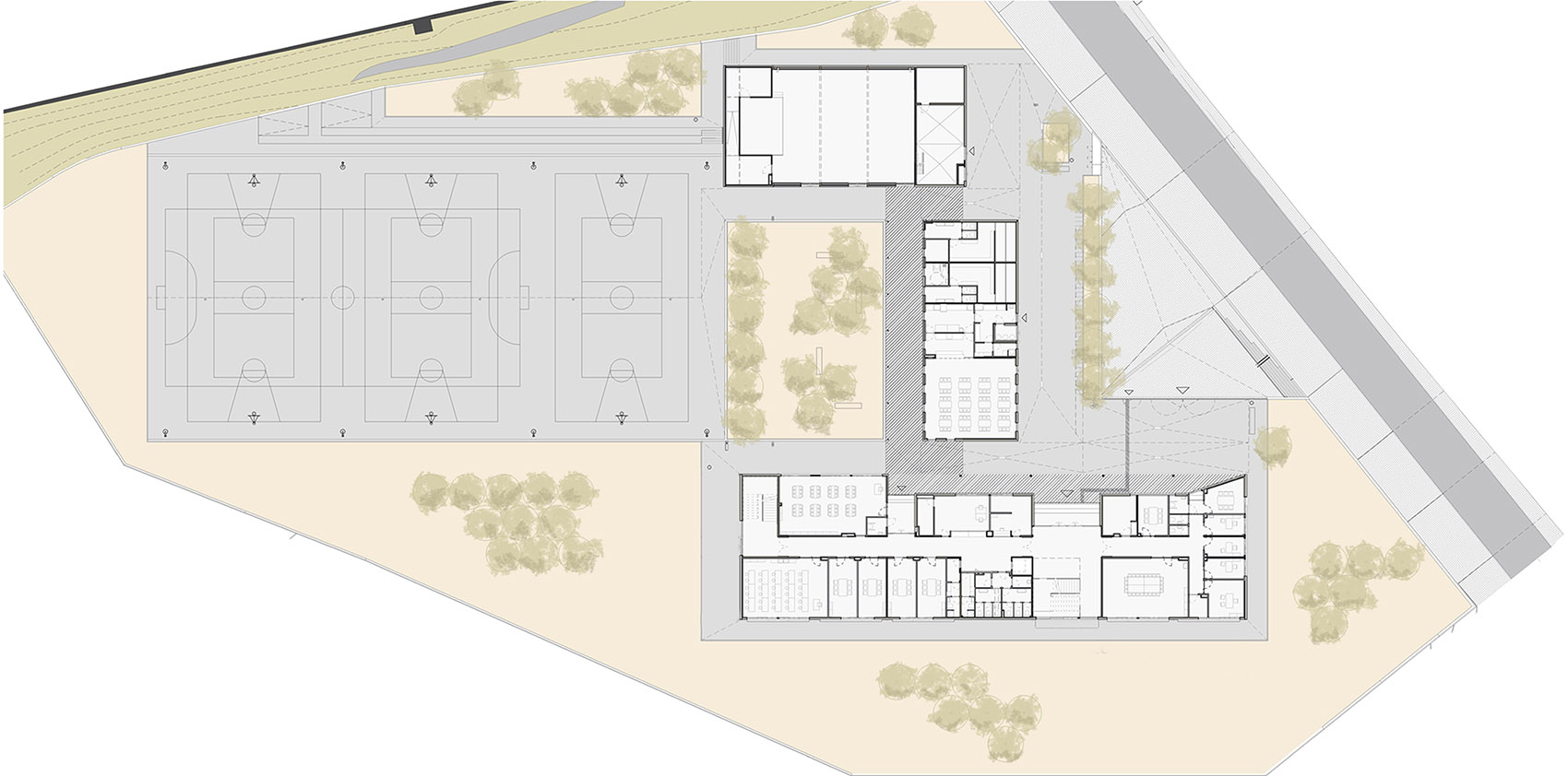 西班牙 Serra de Noet 中学丨西班牙巴塞罗那丨Fabregat & Fabregat arquitectes-31