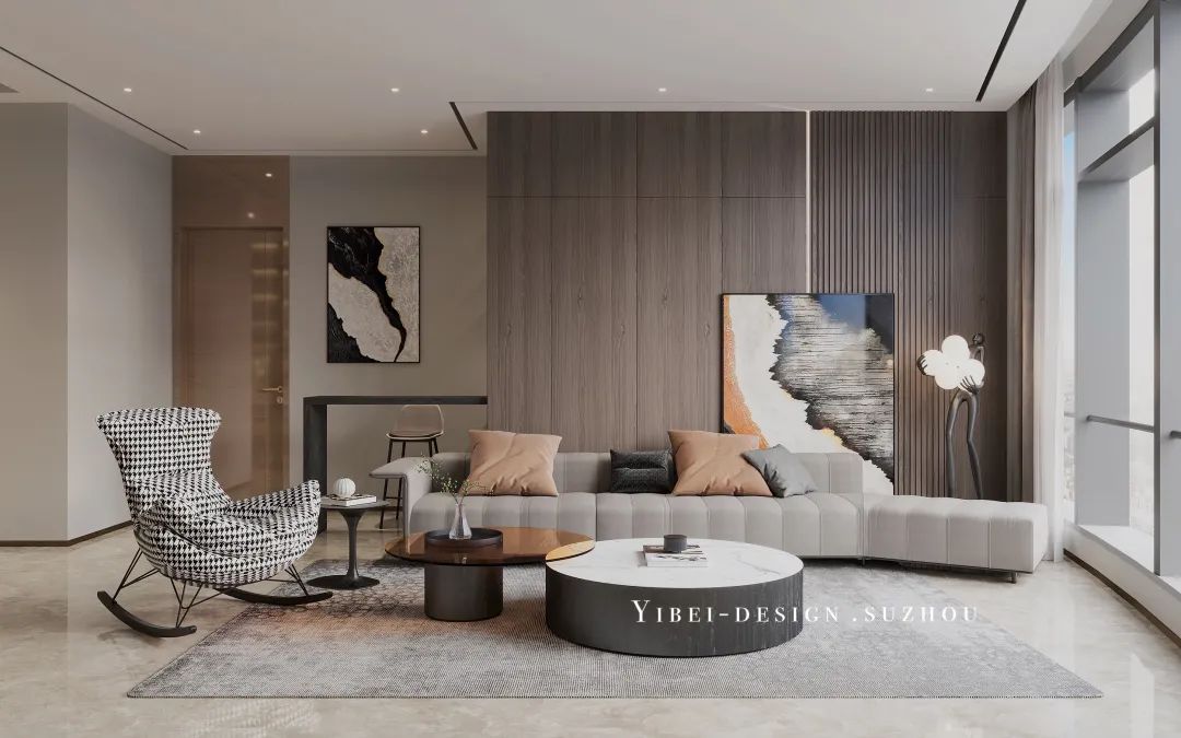 雅居苏韵 · 灰色调家装设计丨中国苏州丨一贝设计-8