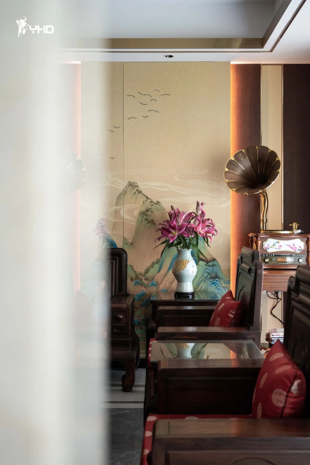 新中式海景大宅丨艺鸿实景-17